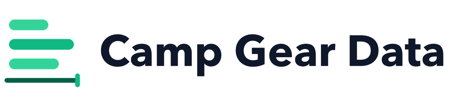 Camp Gear Data