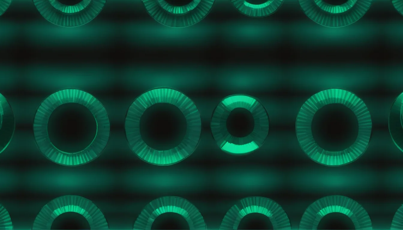 Abstract paired load scales illustration in emerald green on near-black charcoal — decorative header for Chair Spec Comparison