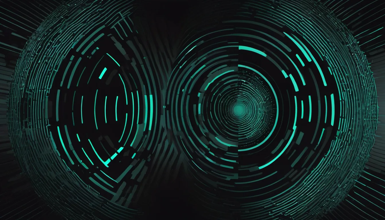 Abstract baseline contour field illustration in emerald green on near-black charcoal — decorative header for Camp Gear Data